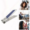 Unique Bargains Nail Clippers for Nail Care Stainless Steel 1 Pc - 2 of 4