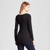 Long Sleeve Nursing Henley Maternity Top - Isabel Maternity by Ingrid & Isabel™ - 2 of 3