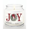 Courtside Market Christmas Joy Sugar Cookie 18oz Soy Wax Candle Glass Jar & Lid - 2 of 3