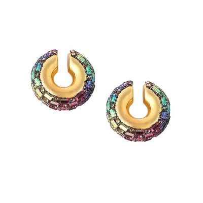 SOHI Women's The Mirror Cuff Earrings