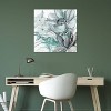 iCanvas Seaglass Garden II Teal and Blue by Elizabeth Franklin Canvas Print Wall Art - 3 of 3