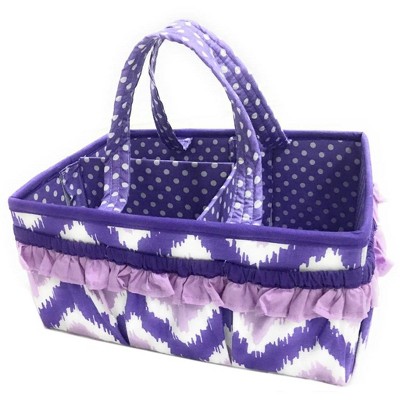 Bacati - Mix N Match Purple Storage Caddy