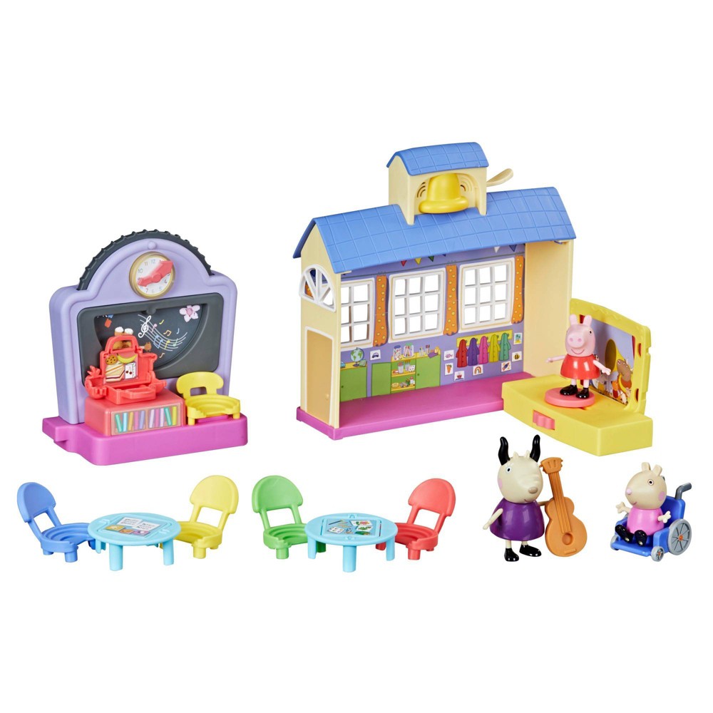 EAN 5010993846689 product image for Peppa Pig Peppa's School Playgroup Playset | upcitemdb.com