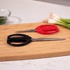 Joyce Chen 8" Deluxe and 6" Original Unlimited Scissors 2-Pack, Dark Navy and Red Handles - 3 of 4