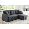 TiramisuBest Gray Modular Sleeper Sectional Sofa with Storage - 2 of 4