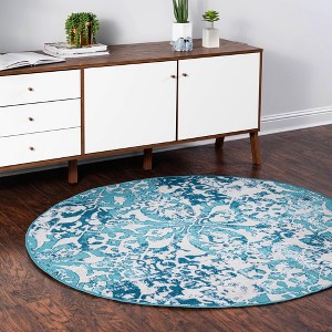 Unique Loom  Lucerne Leodegar Area Rug - 1 of 4