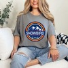 Simply Sage Market Women's Snowbird Ski Resort Short Sleeve Garment Dyed Tee - 2 of 4