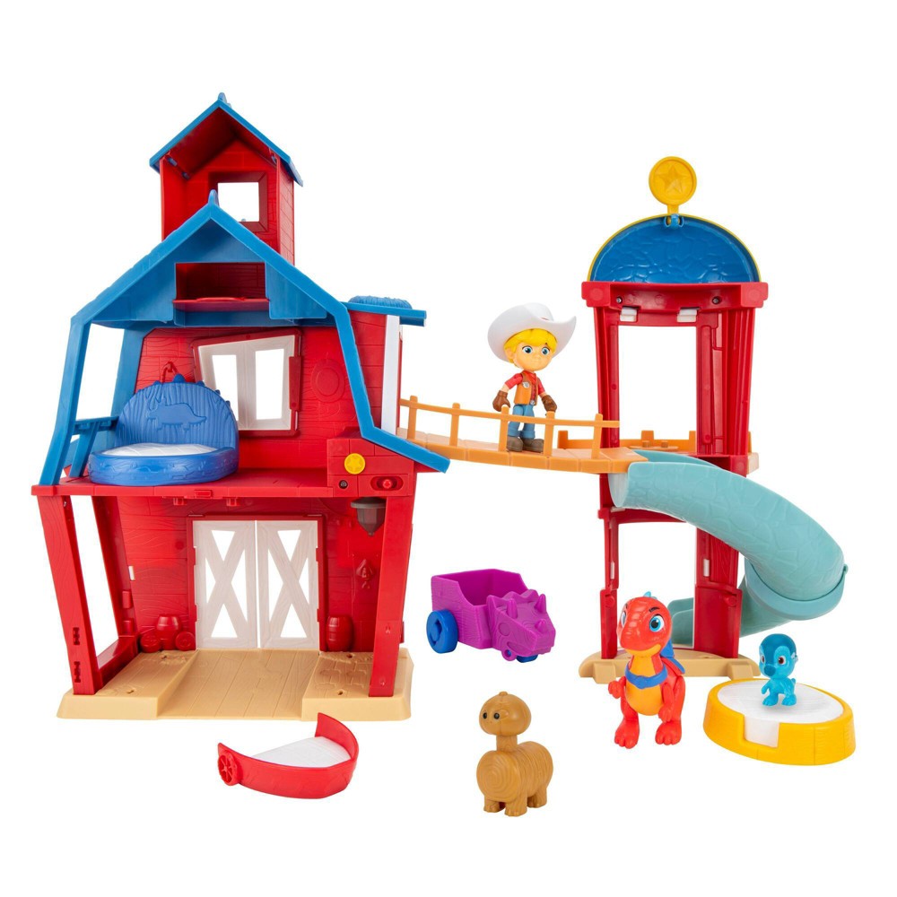 Photos - Doll Accessories Dino Ranch Clubhouse 12'' Playset