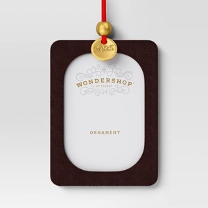 Velvet 2025 Picture Frame Christmas Tree Ornament - Wondershop™ - 1 of 3