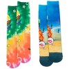 Mens SpongeBob SquarePants I'm Ready Crew Socks 2-Pair VHS Shaped Box Set - 2 of 4