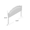 Queen/Full Killian Headboard Tufted Modern and Contemporary Upholstered Fabric Headboard-Christopher Knight Home - 2 of 4