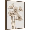 Amanti Art Poppies in Sepia II by Tim Otoole Framed Canvas Wall Art - 3 of 4