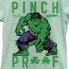 Girl's Marvel St. Patrick's Day Hulk Pinch Proof T-Shirt - image 2 of 4