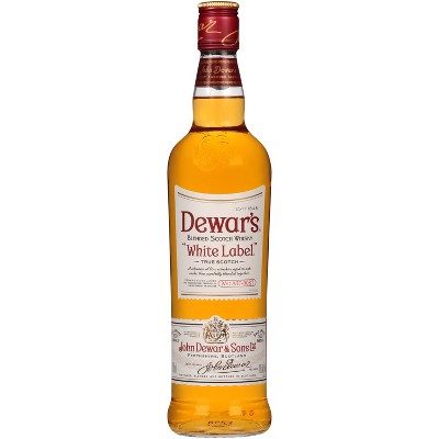 Dewar's White Label Blended Scotch Whisky - 750ml Bottle