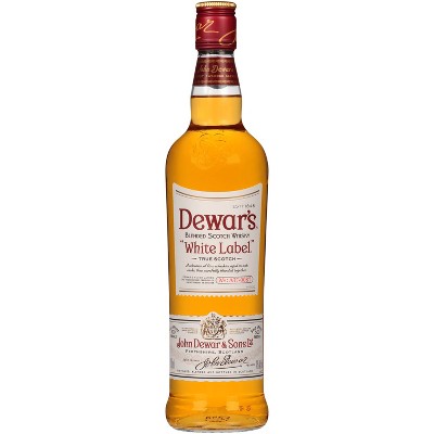 Dewar&#39;s White Label Blended Scotch Whisky - 750ml Bottle