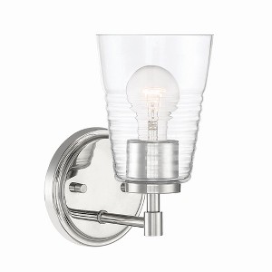 Designers Fountain Ingo 1 - Light Wall Light in  Polished Nickel - 1 of 1