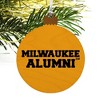 University of Wisconsin Milwaukee Official Panthers Alumn Wood Christmas Tree Holiday Ornament - 4 of 4