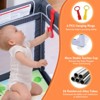 PAPAMIA 60" x 60"Baby Playpen for Babies and Toddlers with Patent Protection,Black - 2 of 4