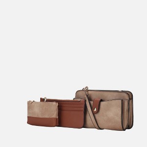 MKF Collection Muriel Crossbody Bag with Card Holder and Small Pouch by Mia K - 1 of 4