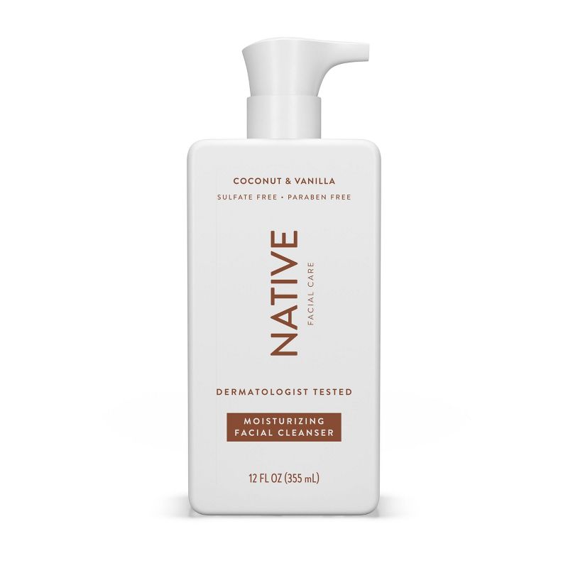 Native Moisturizing Facial Cleanser for Normal to Dry Skin Types - 12oz, 3 of 13