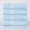 Modern Solid Classic Luxury Egyptian Cotton Towel Set by Blue Nile Mills - 2 of 4