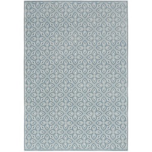 Nourison Washable Charm Back to College Floral Contemporary Indoor Rug - 1 of 4
