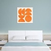 Geometric Shapes Orange by Ana Rut Bre Unframed Wall Canvas - iCanvas - 3 of 4