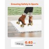 VEVOR Dryland Tiles for Hockey Floor Mat, 12 x 12 in 8 Pcs Interlocking Versatile Training Surface, Dance Floor Tiles, Hockey Training Equipment - 4 of 4
