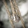 7.5"H  8.5"H and 10"H Sullivans Glitter Drop Ornament - Set of 3  Gray Christmas Ornaments - 2 of 2