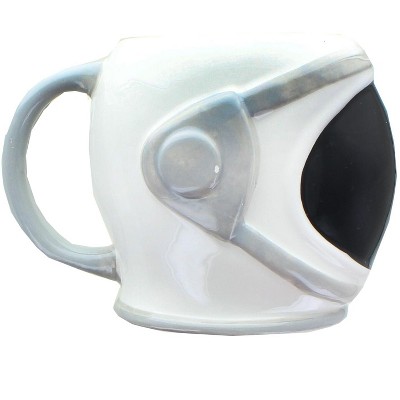 Silver Buffalo Astronaut Helmet 23oz Sculpted Ceramic Mug