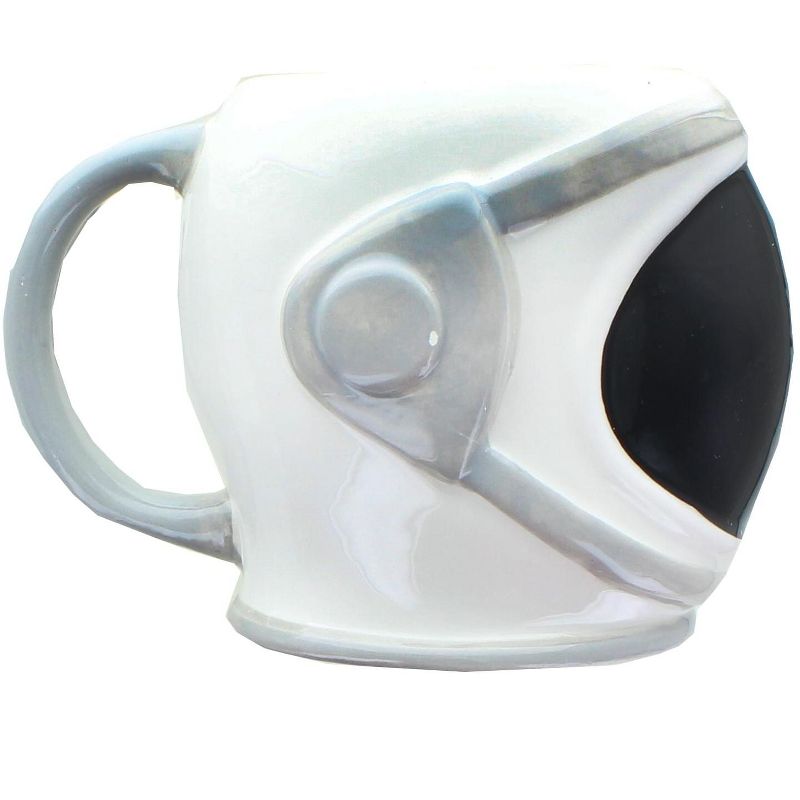 Silver Buffalo Astronaut Helmet 23oz Sculpted Ceramic Mug, 1 of 4