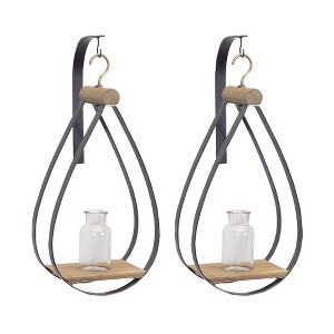 Melrose Hanging Bottle Vase (Set of 2) - 1 of 4