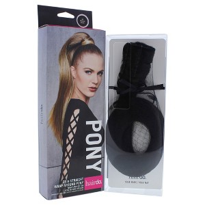 Straight Wrap Around Pony - R4 Midnight Brown by Hairdo for Women - 25 Inch Hair Extension - 1 of 3