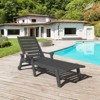 HYLEORY 5-Level Adjustment Outdoor Leisure Lounge Chair - 3 of 4