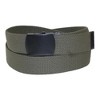 CTM Fabric Big & Tall Adjustable Belt with Black Buckle - 3 of 4