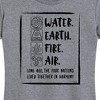 Women's - Avatar: The Last Airbender - Elements Harmony Short Sleeve Graphic T-Shirt - 2 of 4