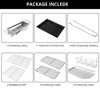 Winado 39 in. Stainless Steel Portable Charcoal Grill - 4 of 4