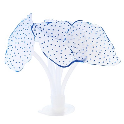 Unique Bargains Glowing Silicone Aquarium Simulation Coral