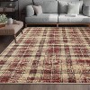 Hallway Runner Rug Washable Vintage Distressed Area Rugs Non Slip Laundry Rug Runner Floor Carpet Runners for Hallways Entryway Laundry - 2 of 4