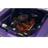1971 Plymouth Barracuda Violet Metallic and White Limited Edition to 350 pieces Worldwide 1/18 Diecast Model Car by ACME - 2 of 4