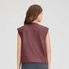 Women's Faux Leather Zip-Front Vest - A New Day™ - 2 of 4