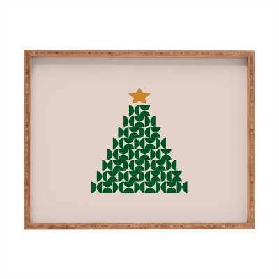 Daily Regina Designs Winter Market 05 Festive Christmas Rectangular Tray -Deny Designs