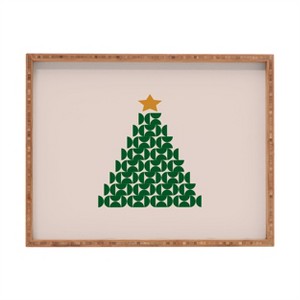 Daily Regina Designs Winter Market 05 Festive Christmas Rectangular Tray -Deny Designs - 1 of 2