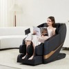 REALRELAX BASIC-series-08 Full Body Zero Gravity with Shiatsu Massage Chair,Black - 2 of 4