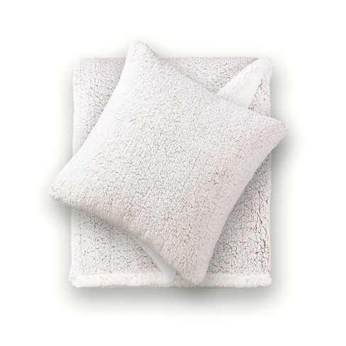 White fluffy blanket online target