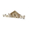 Ganz Wood Grain Christmas Nativity Set, 12 Pieces - 2 of 4