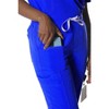 Valencia Jogger Scrub Pants for Petite Women | Medical Scrub Pants | Women's Jogger - Royal Blue - Large - 4 of 4