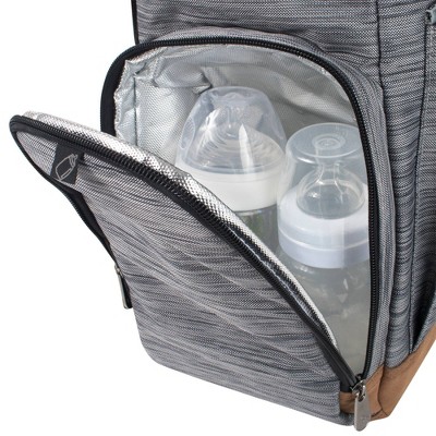 Fisher-Price Kaden Backpack Diaper Bag - Gray