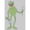 Men's The Muppets Kermit Flower Bouquet Sweatshirt - 2 of 4