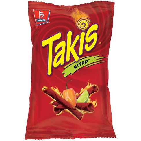 Barcel Takis Nitro Habanero & Lime Corn Snack - 9.9oz : Target